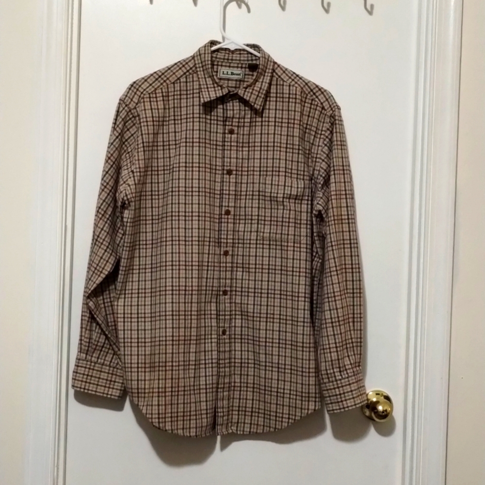 Vintage 80's LL Bean flannel